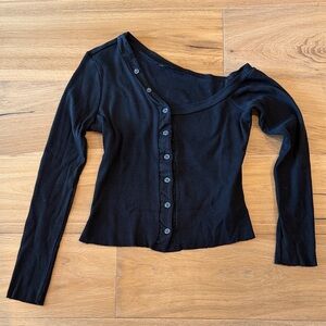 Range Black Women's Button-Down Shirt
